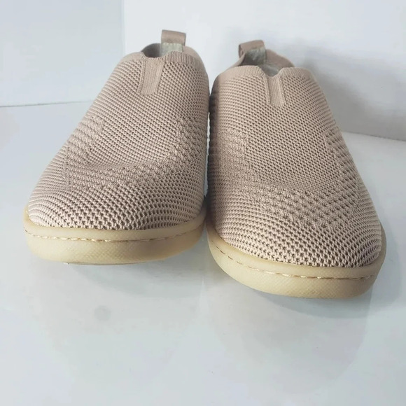 Born Antero Womans Pink/Tan Knit Slip On Shoes  Size 8M. - Picture 5 of 8